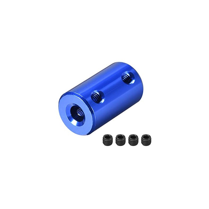sourcing map Shaft Coupling Connector 3 mm to 5 mm