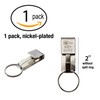 Lucky Line Key Safe Slip-On, 2” Wide Belt Key Ring