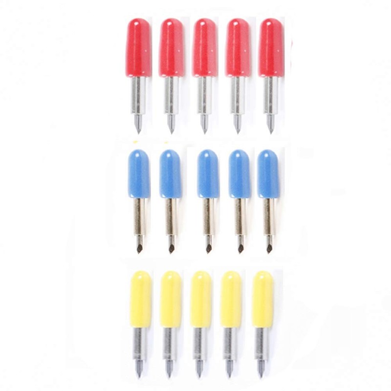 15pcs 30/45/60 Degree Roland Vinyl Cutter Cutting Plotter Blade Lettering
