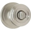 Kwikset Cameron Interior Privacy Bathroom Door Knob, Lock, Handle, Satin