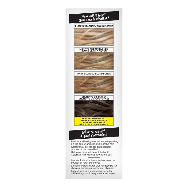 L'oreal Paris Hair Color Colorista Makeup 1-day for Blondes, Lilac500,