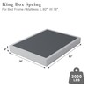 Seiugaga King Box Spring 8 Inch - Heavy Duty Box