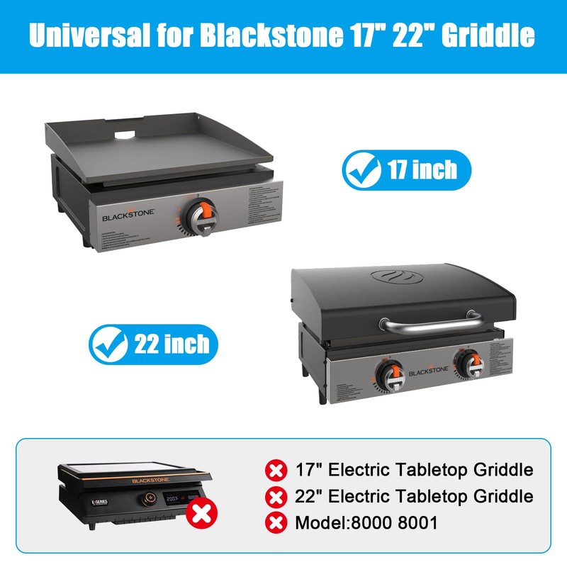 Adjustable Rubber Feet for Blackstone - Leveling Feet Kit for