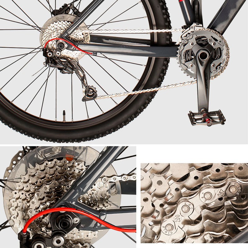 Bicycle Chains 6/7/8/9/10/11/12 Speed Bicycle Chains 116 Links MTB Mountain