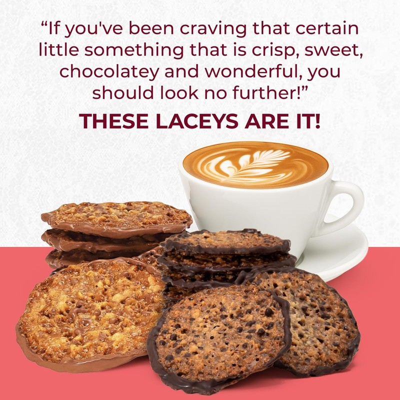 Laceys Gourmet Cookies | Light and Crispy Delicious Cookies |