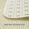 AQUALONA® Luxury Bath Mat, Anti-Mould Non-Slip – PVC, Machine Washable.