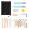 Bafumiu 34-Piece Modelling Tool Set, Pottery Tool for Clay, Modelling