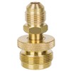 GASPRO 1LB Propane Adapter Fitting, 1''-20 Male Throwaway Cylinder to