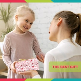 Baketivity Pretty Petals Cookie Making Kit for Kids - DIY Baking Set with Pre-Measured Ingredients - Party Supply Kit for Children Ages 6 and Up - Best Gift Idea for Boys and Girls