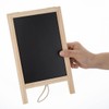 Olympia Mini Folding Menu Board 250x150mm - Easy Wipe, Durable,