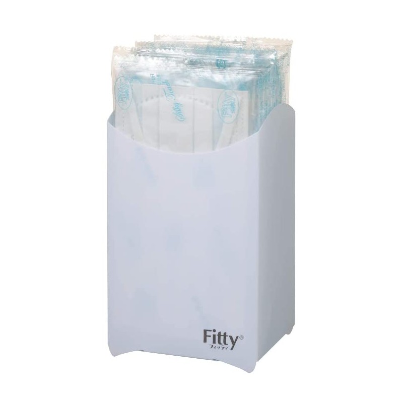 Fitty Silky Touch, Regular, Pack of 30, Elastic Ears, White,