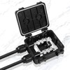 PNGKNYOCN Solar Junction Box PV Connector，IP67 Waterproof Solar Junction Box