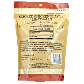 Sunshine Mills Old Glory Dog Treats, Proudly Made in The USA, 6 oz. (Smoked Chicken Flavor Meatballs W/Real Chicken)