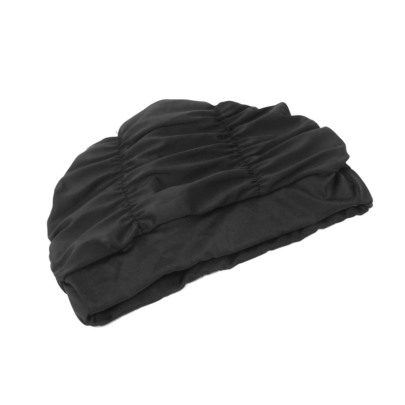 Honbay Pleated Swimming Cap Long Hair Swim Cap Bathing Cap,
