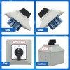 KEYMOO 40A Rotary Changeover Switch with BOX, 660V 3 Position