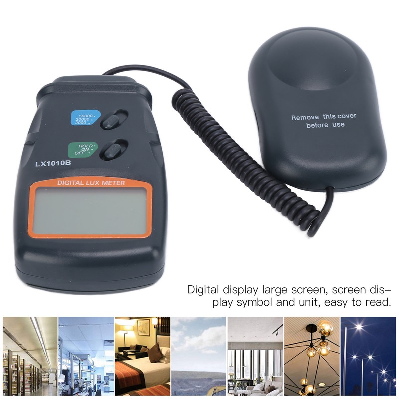 LX‑1010B Handheld Luminometer Digital Photometer Luxmeter Light Meter Illuminance Meter