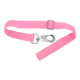 BESPORTBLE Horse Bucket Hook Hanging Feeder Hanger Horse Bucket Strap Horse Hay Net Strap Horse Feeder Strap Equine Strap Outdoor Horse Food Strap Reusable Bucket Hanger Hooks Pink Ribbon