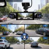 Multi-Lens Dash Cam for Vehicle Recording – 1080P Front, Side
