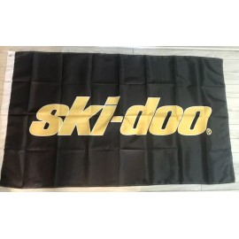 SKI-DOO BOMBER BRP FLAG BANNER FLAG SNOWMOBILE MAN CAVE GARAGE