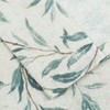 VOGOL Window Treatment Curtains, Country Rustic Style Leaves Pattern Printed