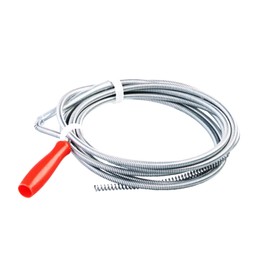 AURSTORE BASA Pipe Cleaning Shaft - Flexible Spiral with Claw - Environmentally Friendly Solution for Stubborn Blockages / Drain Spiral / Pipe Cleaning Spiral (1 Piece (3 m x 5 mm)))