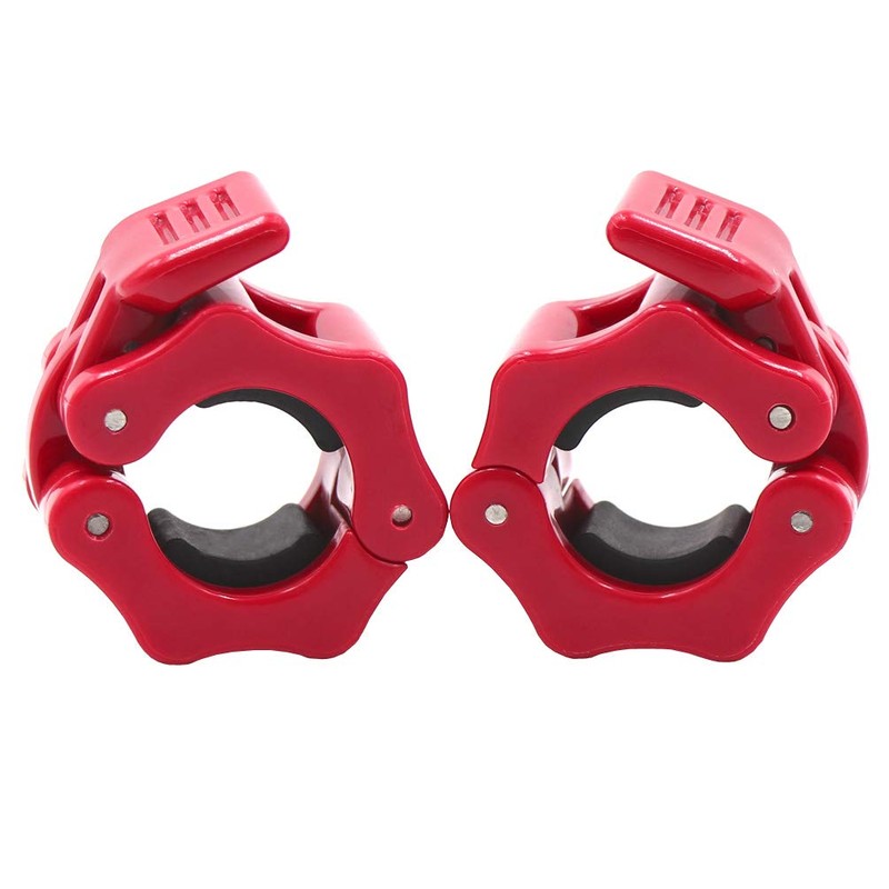 IADUMO Standard Bar Collars Quick Release Barbell Clamps 1 Inch