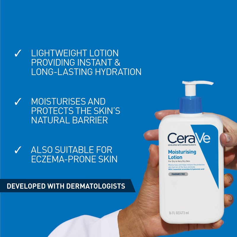 CeraVe Face & Body Routine for Dry Skin Travel Essentials-