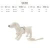 Monchéri (PU Leather Tape Harness + Lead Set) Dog Harness,
