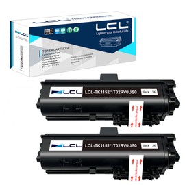 LCL Compatible Toner Cartridge Replacement for Kyocera TK1152 TK-1152 1T02RV0US0 ECOSYS P2235dw M2635dw M2635dn P2235dn M2135dn M2735dn(2-Pack Black)