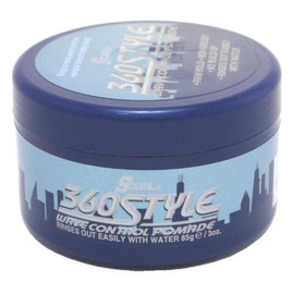 Lusters S-Curl 360 Wave Control Pomade 3Oz By