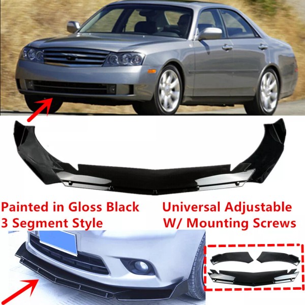 Aftermarket Products Add-on Universal For 2003-04 Infiniti M45 Front Bumper