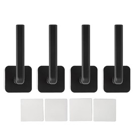 Ganchos adhesivos para gorras - Organizador de pared para gorras de béisbol - Diseño que ahorra espacio - Fácil instalación