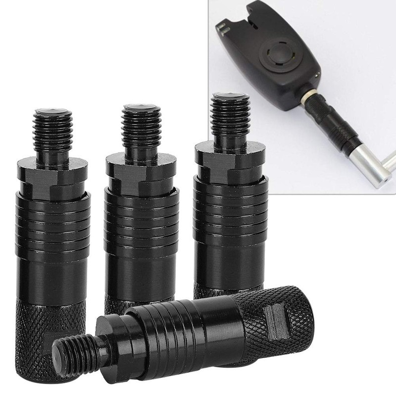 4Pcs Fishing Alarm Adapter Fishing Quick Release Connectors Bite Alarm