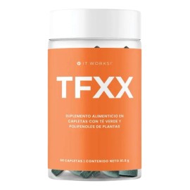 Thermofight X. Té Verde. Slim. 60 Capletas. It Works Sabor Mezcla Con Té Verde