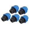 5PCS Plumbing Fittings Water Pipe Quick Connector Coupling Kit Female