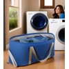 Foldable Laundry Basket 98.8L Waterproof Oxford Cloth Collapsible Laundry Basket