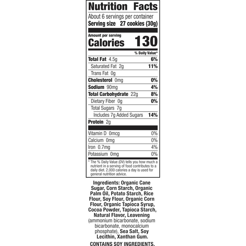 Annie's Gluten Free Cocoa and Vanilla Bunny Cookies, 6.75 oz