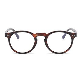 YAMEIZE Blaulicht Blockierende Brille für Damen - Herren Kleine Runde Blaulicht Brillen Computer Gaming-Brille
