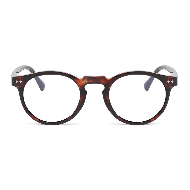 YAMEIZE Blaulicht Blockierende Brille für Damen - Herren Kleine Runde