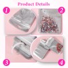 Elegaperma 100pcs Diamond Art Bags for Beads, 4.33 x 2.7