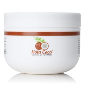 Hola Coco Coconut Oil Hair Mask 500ML: Deep Conditioning Hair Treatment - Perfect For Dry Or Damaged Hair - Suitable For All Hair Types