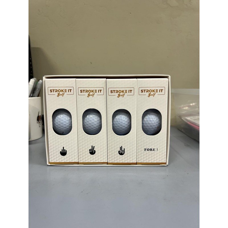 Stroke It Golf, 2 Piece Design, Deep Stroke Distance Golf