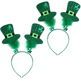 St Patricks Day Headband Hat St Patricks Day Accessories Headband Kids Girls Women Irish Green Headband Shamrock St Patrick's Day Headband Paddys Day Hair Accessories Irish Headband Boppers Headwear