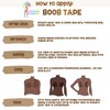 Skin Tone Boob Tape - Adhesive Breast Lift Tape -