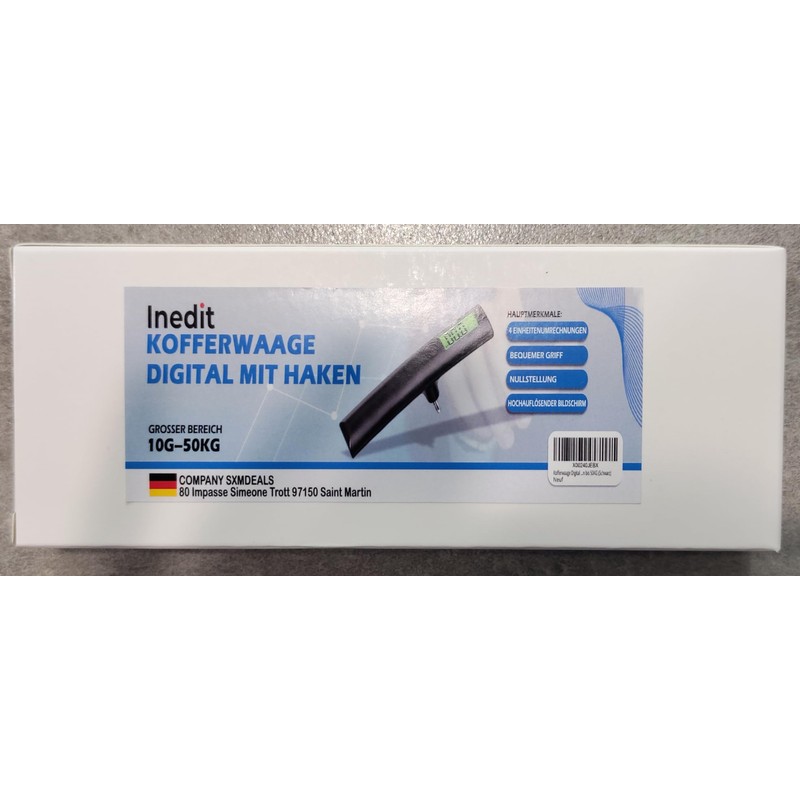 Digital Luggage Scales with Hooks - Suitcase Scales & Fish