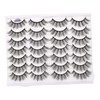 Baluue Rtificial Makeup Lashes Natural False Eyelashes Kit 14 Pairs