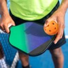 4 Pack Outdoor Pickleball Balls,40 Holes,USAPA Approved Outdoor Pickleball Balls,High