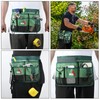 UNCO- Adjustable Gardening Belt, Green, 7 Pockets, Wear, Cut and