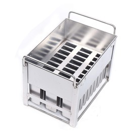 30 Pieces Stainless Steel Popsicle Popsicle Mold Kit Popsicle Lollipop Ice Cream Stick Holder with Cover Stick Holder Commercial Mold