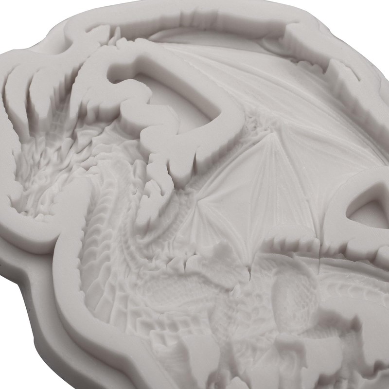 Dragon Resin Mold,Dragon Silicone Molds for Crafts Dragon Egg Molds